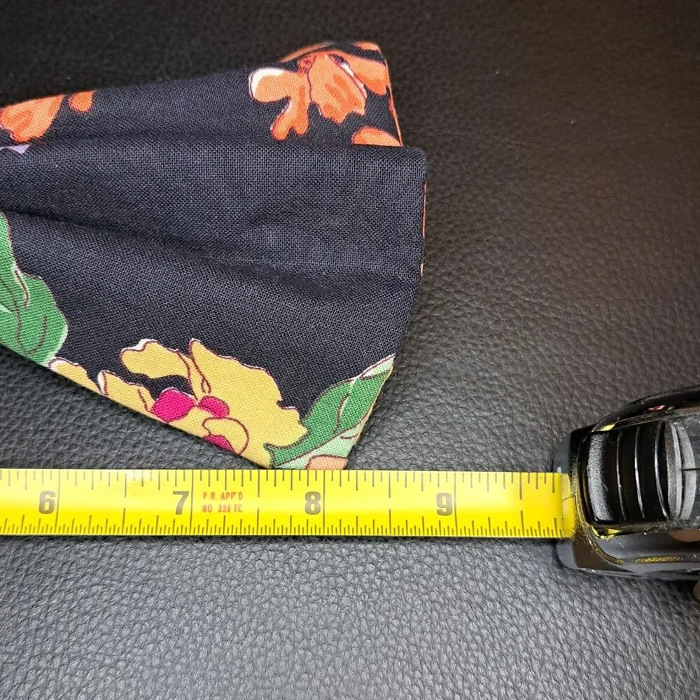 Vintage Laura Ashley Rare Bow Hair Clip 100% Cotton Great Britain